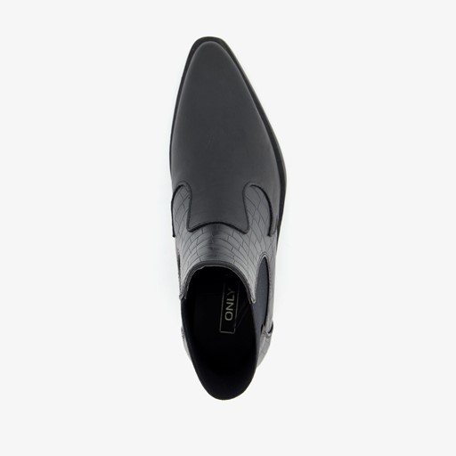 ONLY Shoes dames western enkellaarsjes zwart