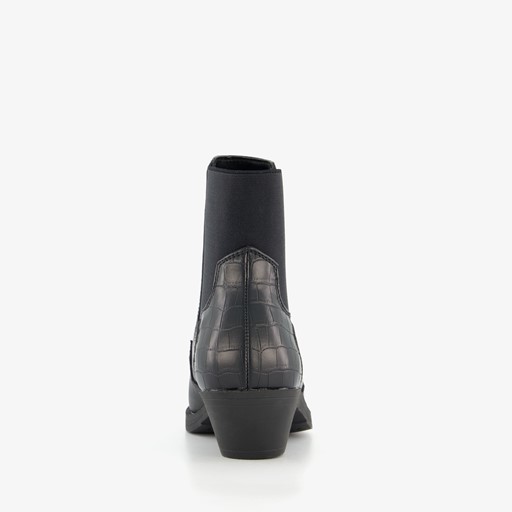 ONLY Shoes dames western enkellaarsjes zwart