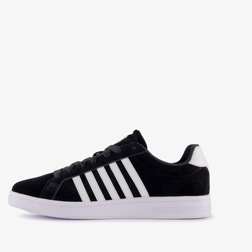 Court Tiebreak suede heren sneakers zwart