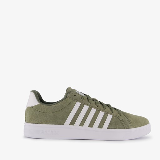 Court Tiebreak suede heren sneakers groen
