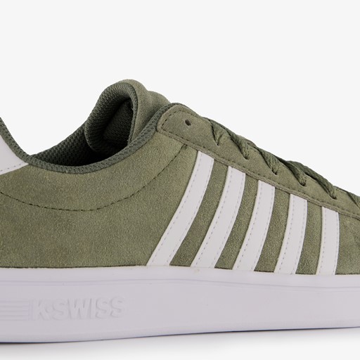 Court Tiebreak suede heren sneakers groen