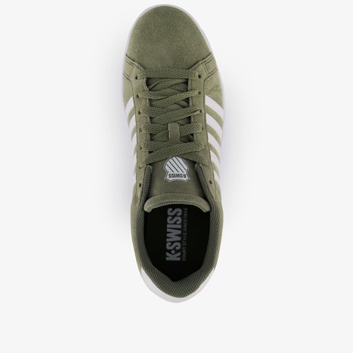 Court Tiebreak suede heren sneakers groen