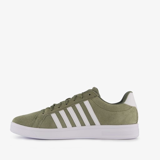Court Tiebreak suede heren sneakers groen