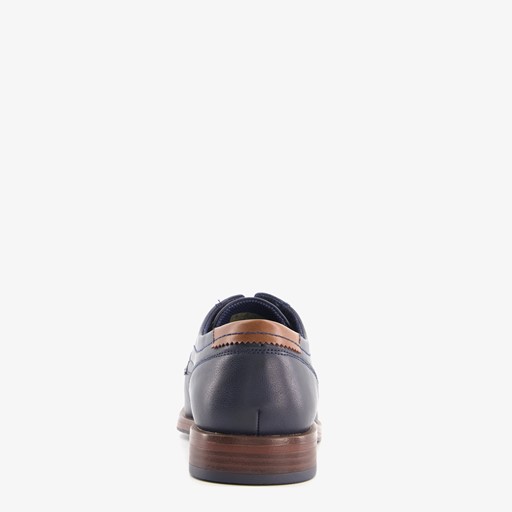 Heren veterschoenen blauw