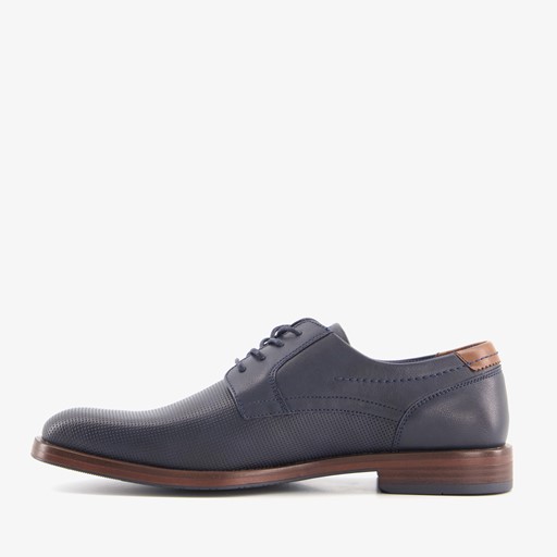 Heren veterschoenen blauw