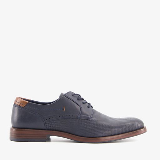 Heren veterschoenen blauw