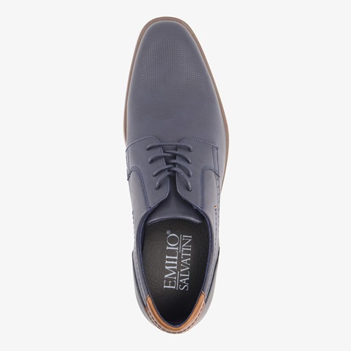 Heren veterschoenen blauw