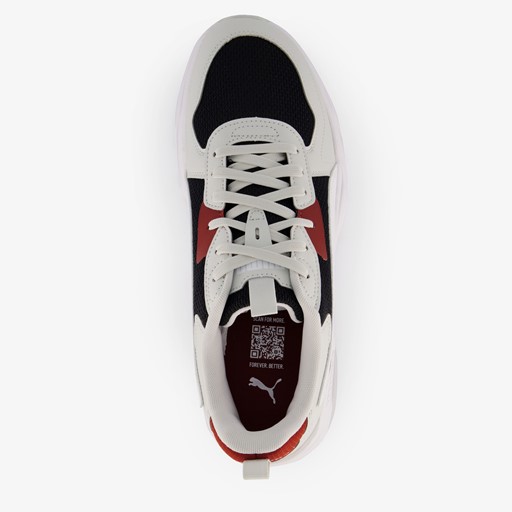Trinity Lite heren sneakers wit rood