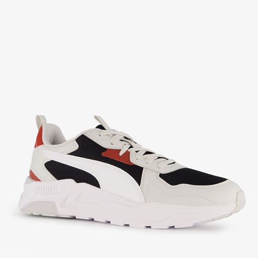 Trinity Lite heren sneakers wit rood