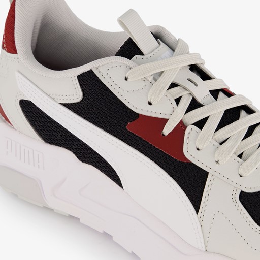 Trinity Lite heren sneakers wit rood