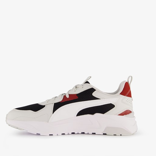 Trinity Lite heren sneakers wit rood