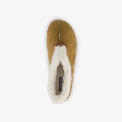 Dames pantoffels bruin