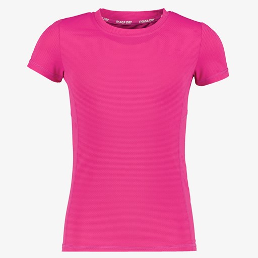 Dry meisjes sport T-shirt roze