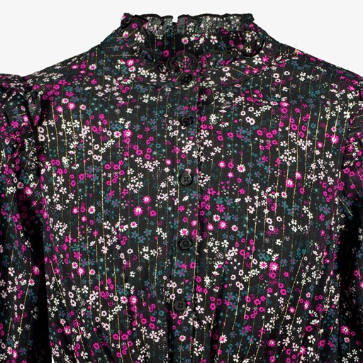 Meisjes jurk met bloemenprint