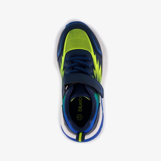 Jongens sneakers met lichtjes neon