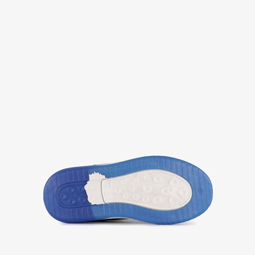 Hoge jongens sneakers met lichtjes blauw
