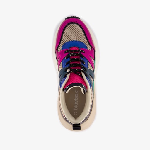 Dames dad sneakers multicolor