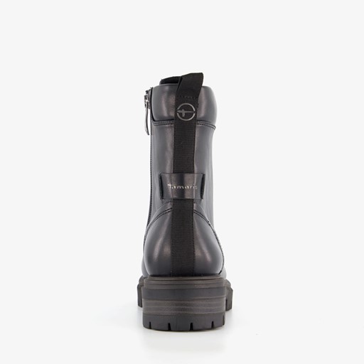Dames veterboots zwart