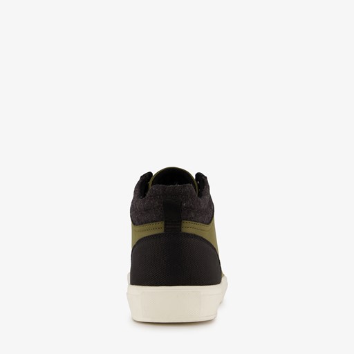 Hoge here sneakers donkergroen