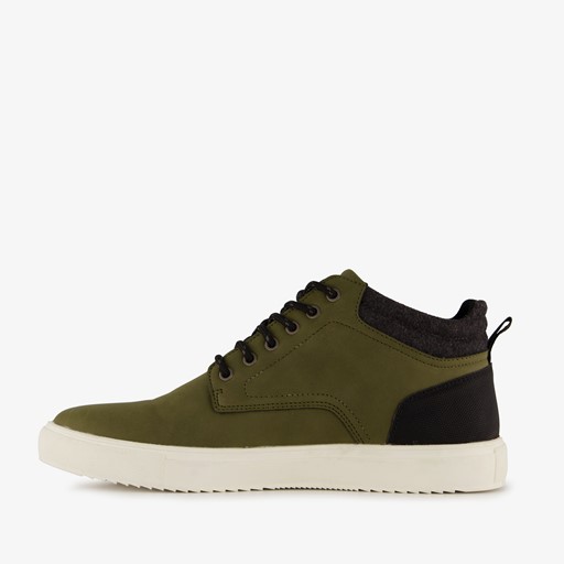 Hoge here sneakers donkergroen