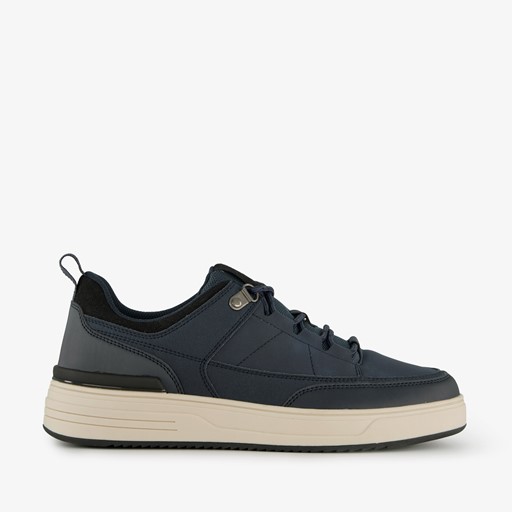 Heren sneakers donkerblauw