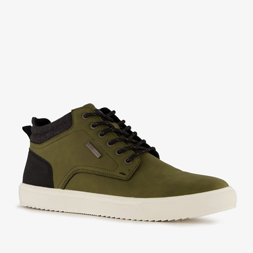 Hoge here sneakers donkergroen