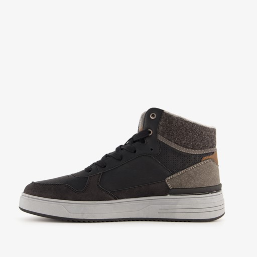 Hoge heren sneakers zwart