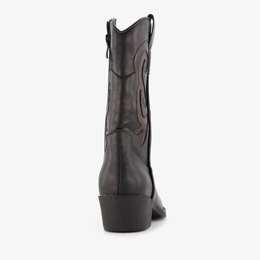 Dames western laarzen zwart