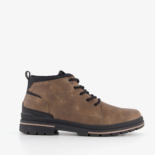 Heren veterboots bruin