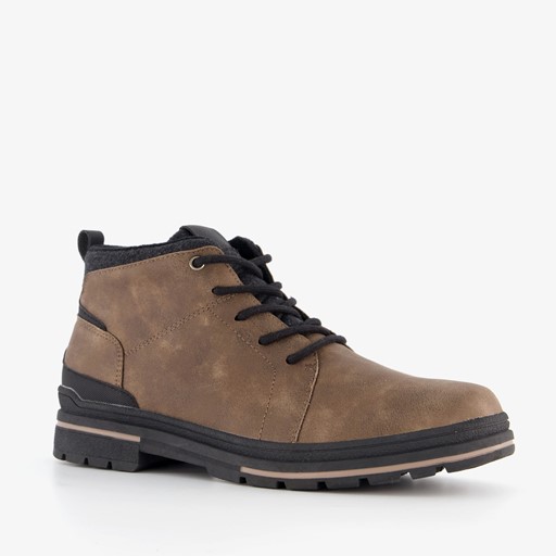 Heren veterboots bruin