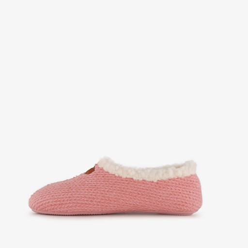 Dames pantoffels roze