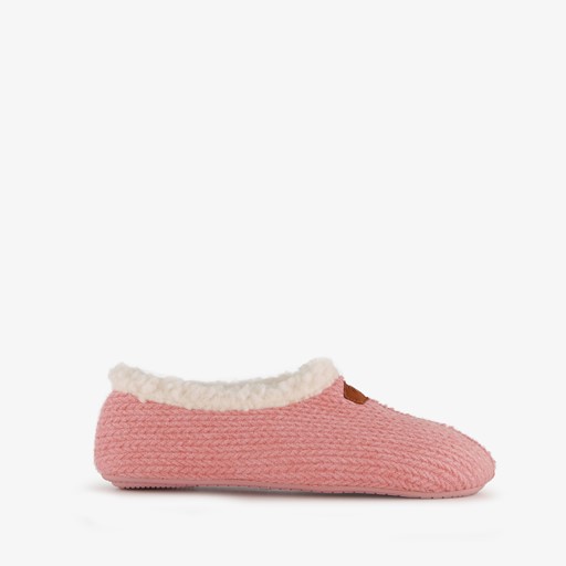 Dames pantoffels roze
