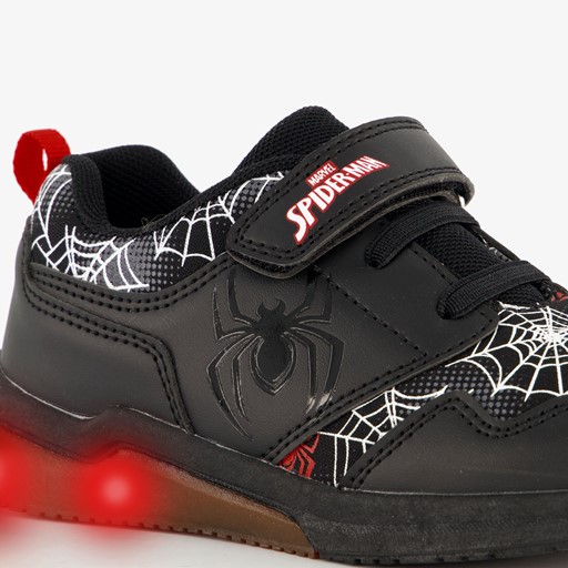 Jongens sneakers met lichtjes zwart