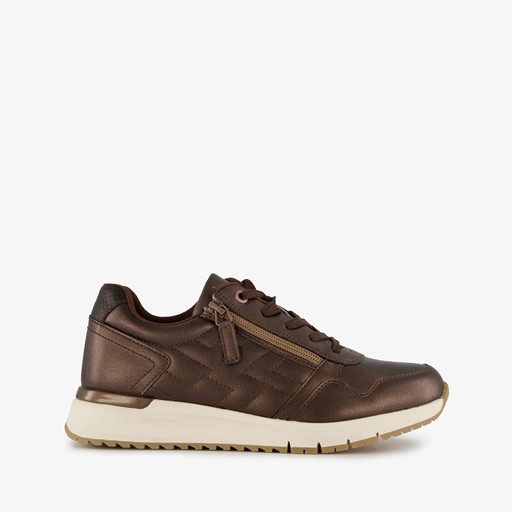 Dames sneakers brons