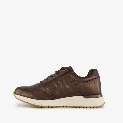 Dames sneakers brons