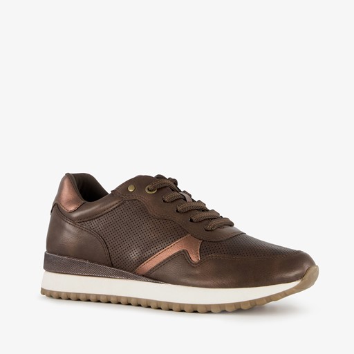 Dames sneakers bruin