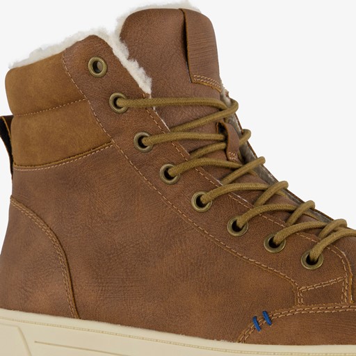 Gevoerde heren veterboots cognac