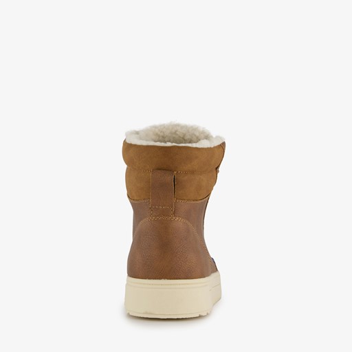 Gevoerde heren veterboots cognac