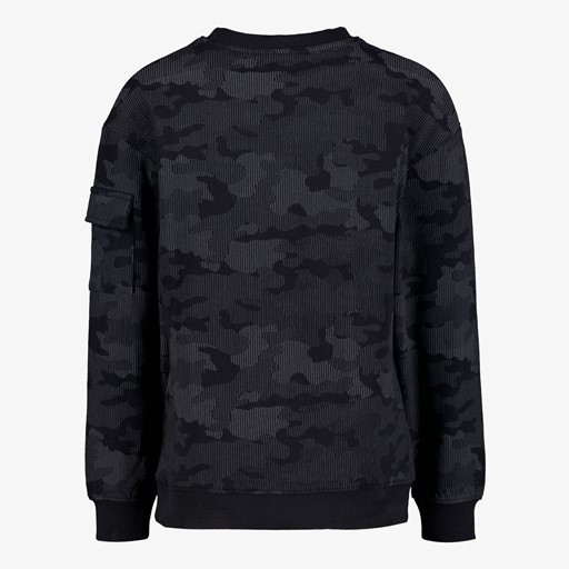 Jongens sweater met camouflage print