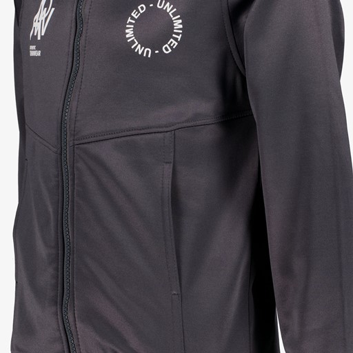 Jongens vest grijs
