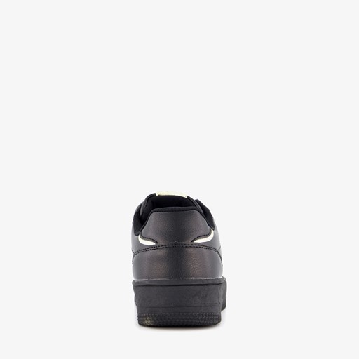 Dames sneakers zwart goud