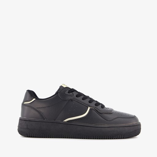 Dames sneakers zwart goud