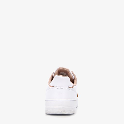 Dames sneakers wit roze