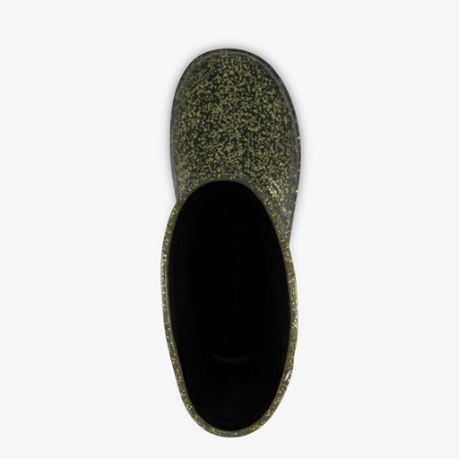 Regenlaarzen met lichtjes goud