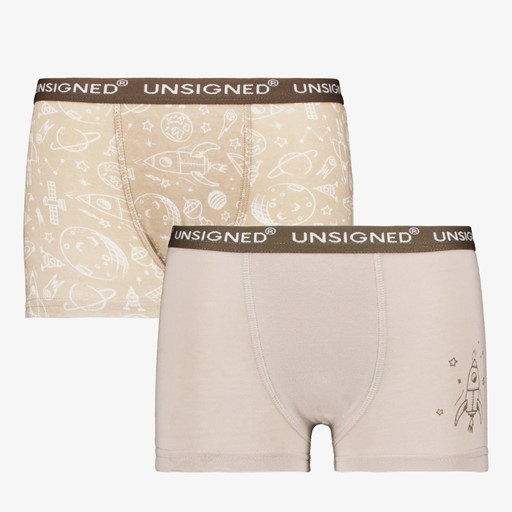 2-pack jongens boxershorts ruimteschip