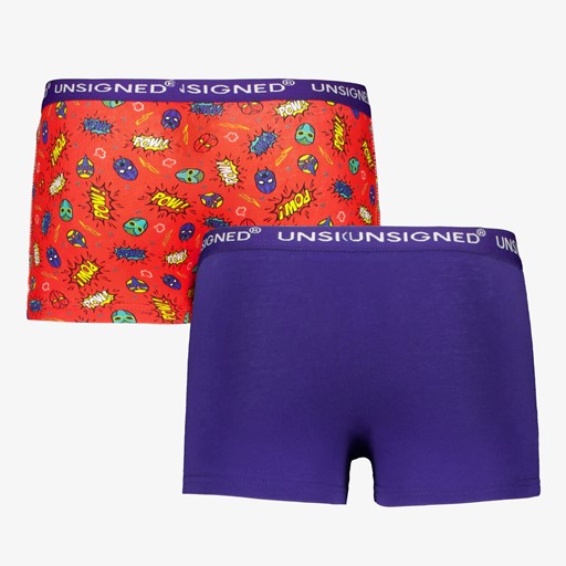 2-pack jongens boxershorts superhelden