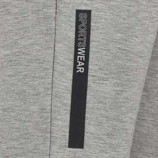 Jongens joggingbroek met tekstopdruk grijs