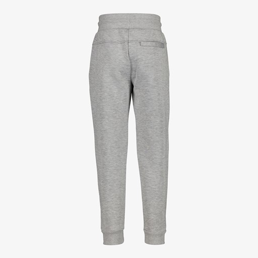 Jongens joggingbroek met tekstopdruk grijs