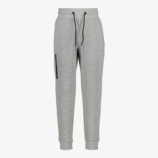Jongens joggingbroek met tekstopdruk grijs