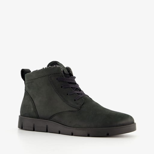 ECCO leren dames veterschoenen zwart